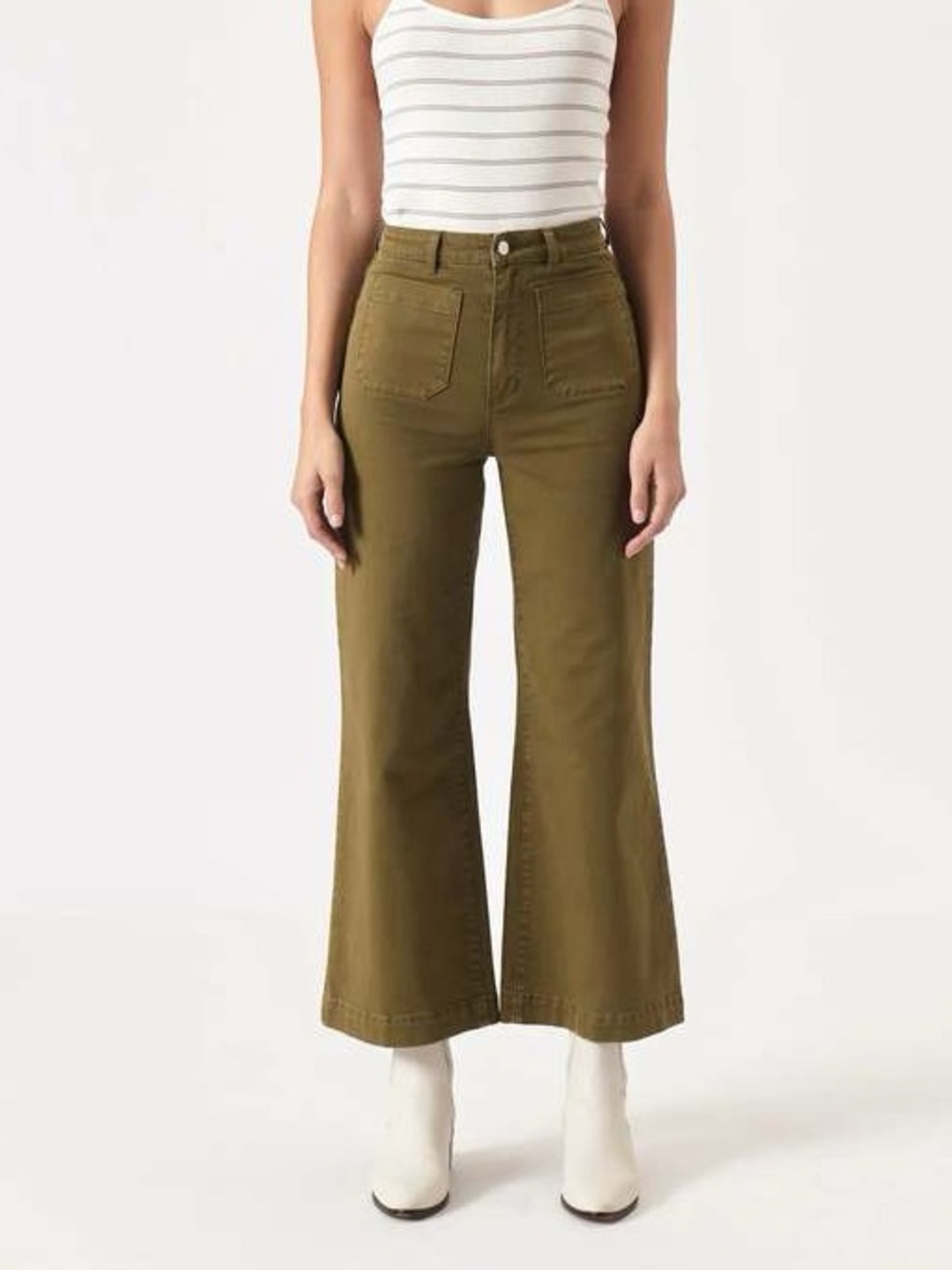 Rolla’s Sailor Jean in Army Green - 27